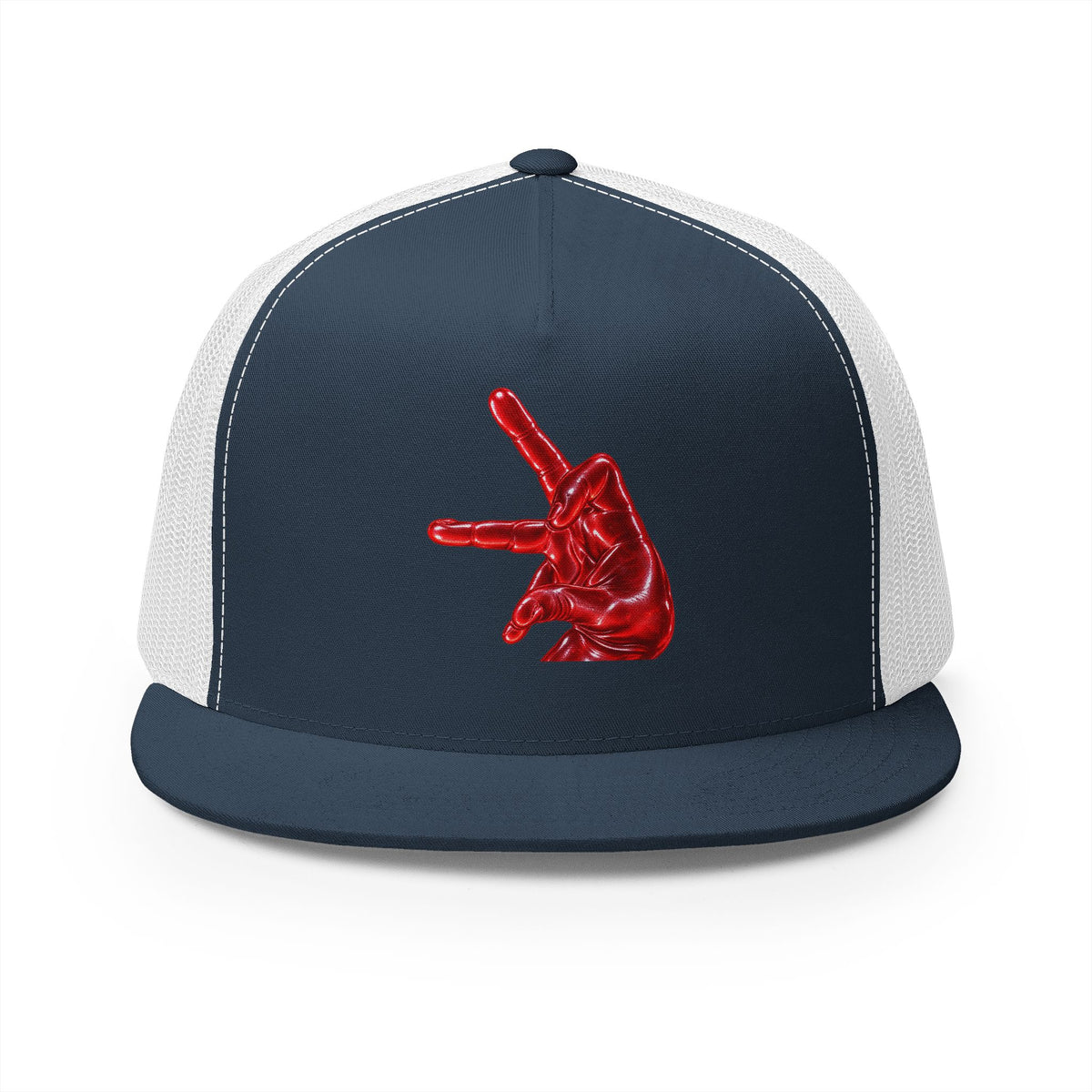 5 Panel Trucker Cap-BLOOD MONEY, HAND LOGO-SCUMMIEBEARZ™️