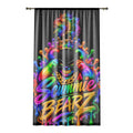 Window Curtain-Neon Rainbow Logo-SCUMMIEBEARZ™