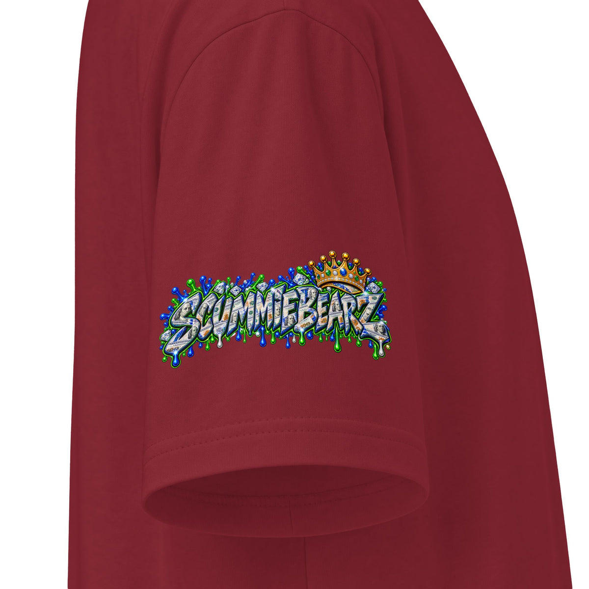 Money, Hungry Green Remix | SCUMMIEBEARZ™ Shaka Wear Heavyweight Tee