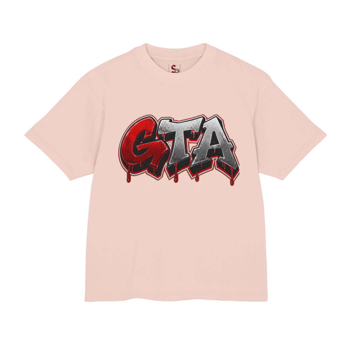 Unisex Graphic T-Shirt-RED GTA REMIX2-SCUMMIEBEARZ™️