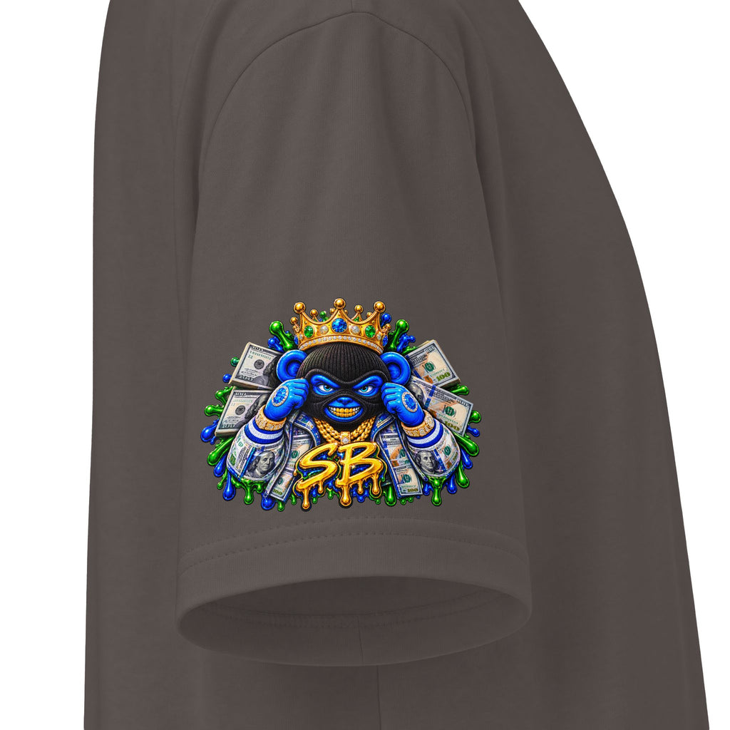 Sb Logo Paperchaser Masked Crown | SCUMMIEBEARZ™ Shaka Wear Heavyweight Tee