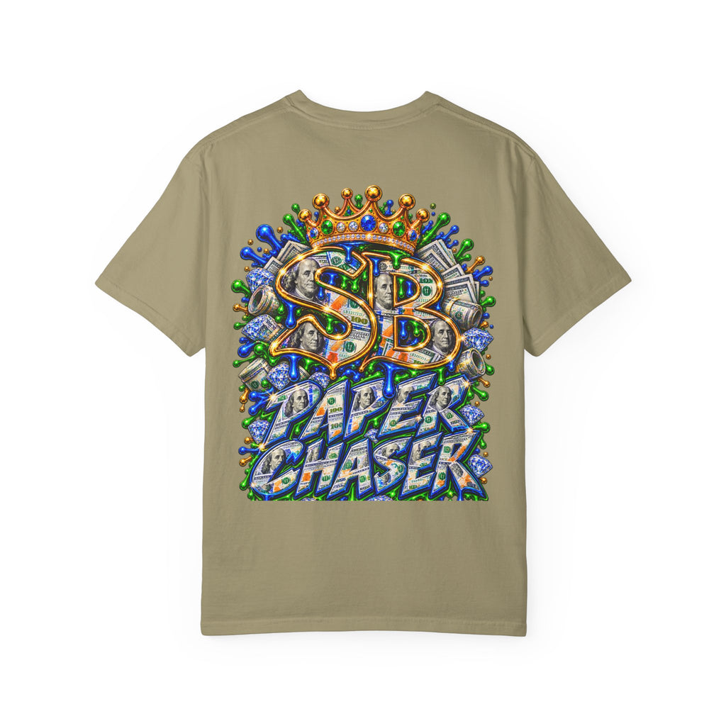 Comfort color 1717- "Paper Chaser" Graphic T-Shirt wha-SCUMMIEBEARZ™️