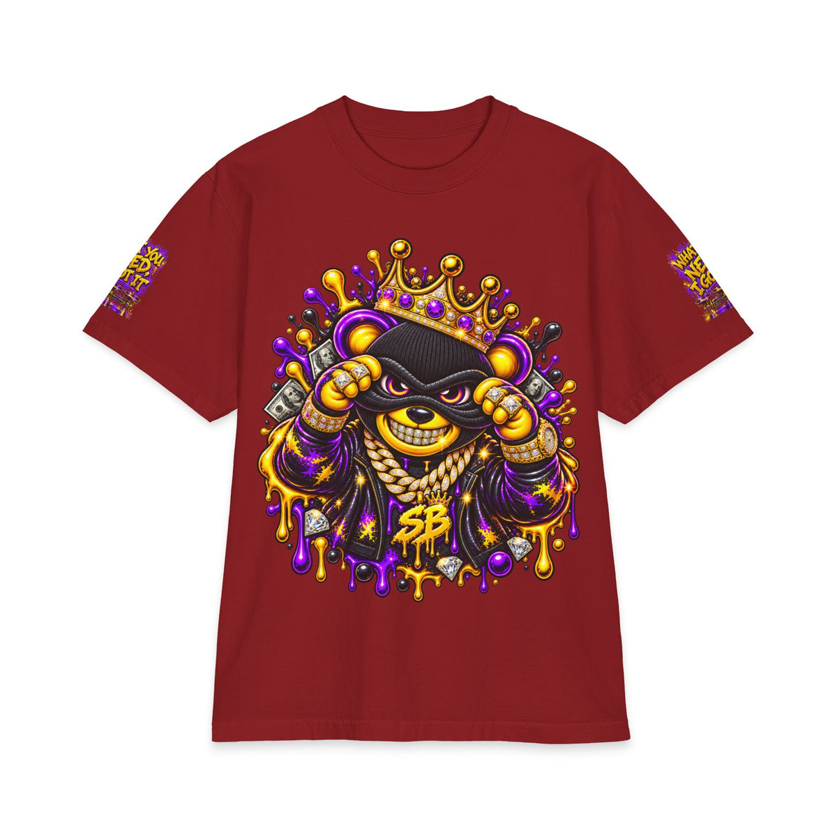 Get Served Trap House Edition | SCUMMIEBEARZ™ Shaka Wear Heavyweight Tee