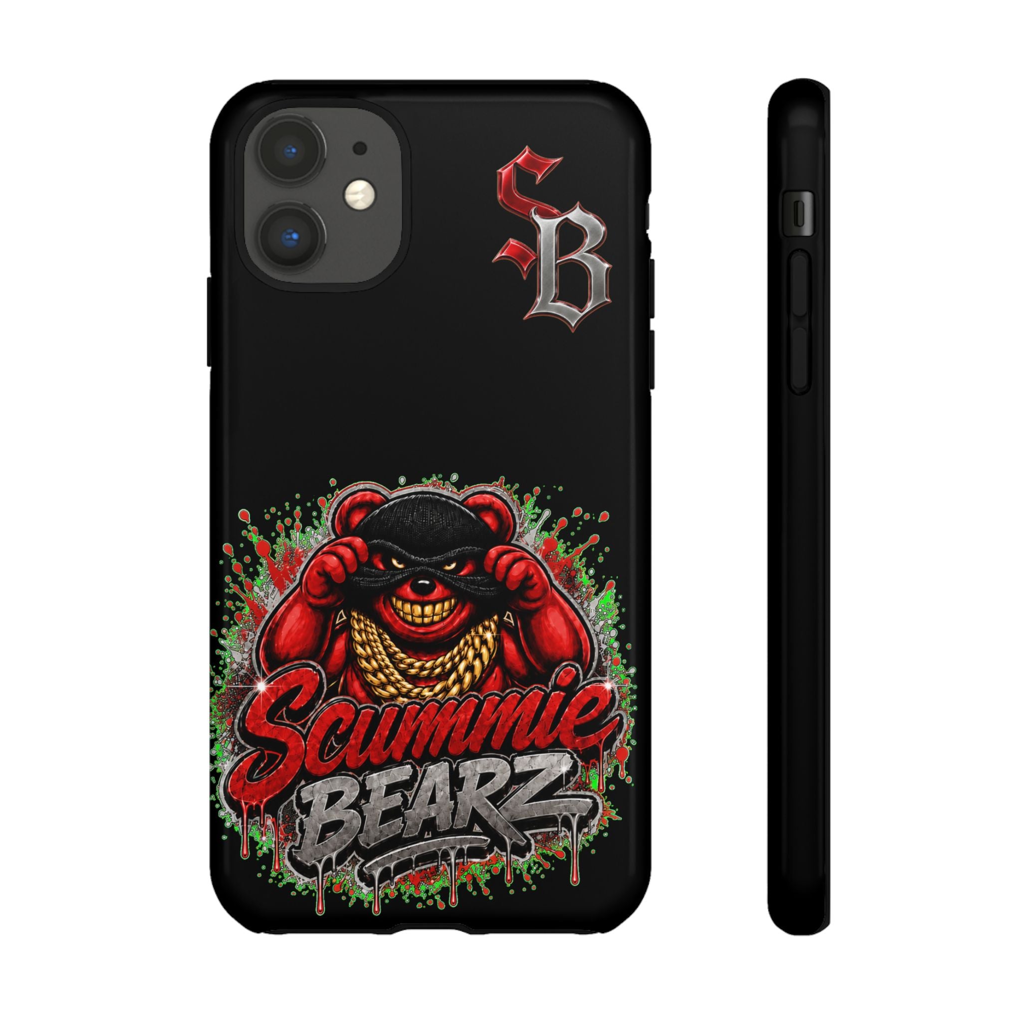 SCUMMIEBEARZ ♦️RED LOGO♦️ Tough Cases