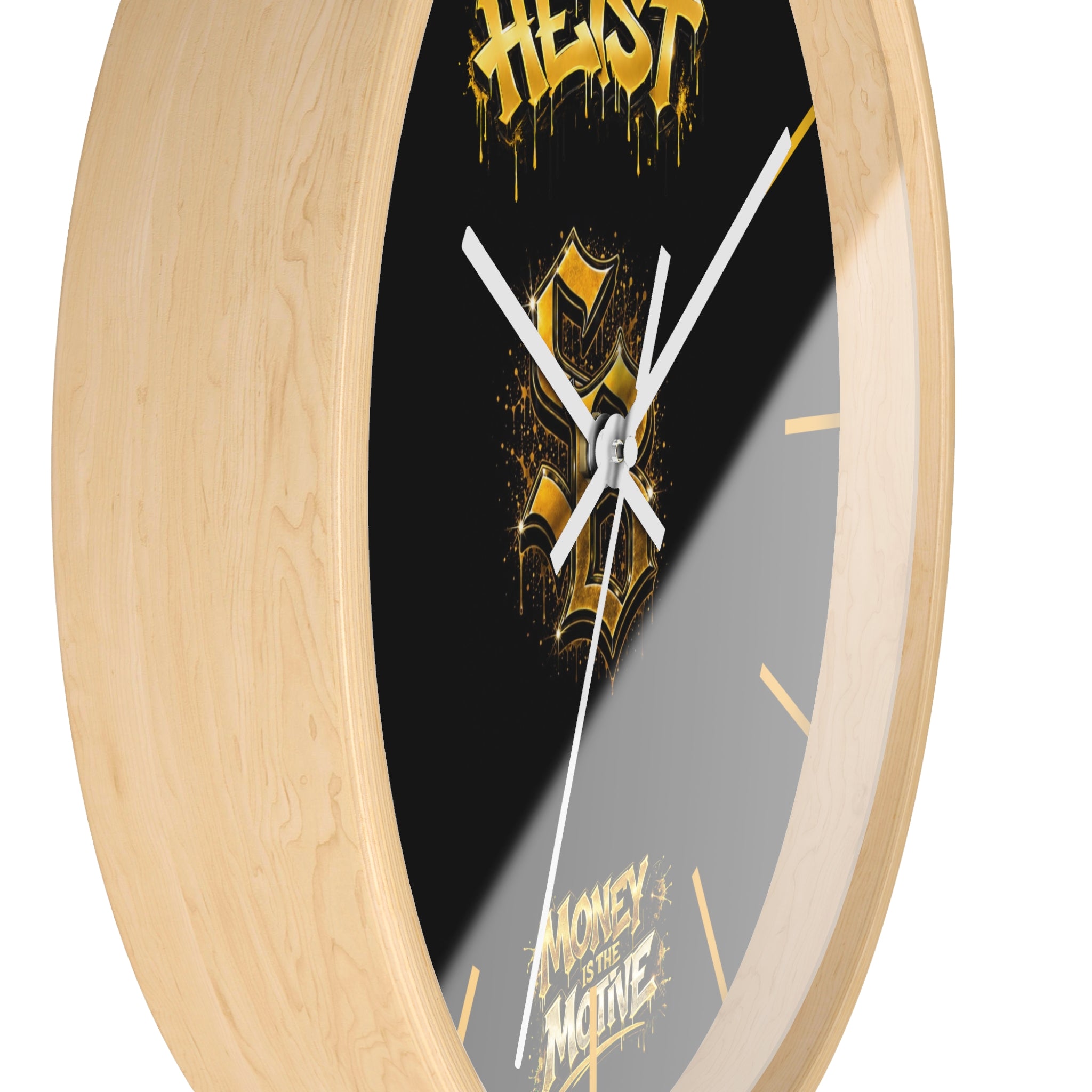 Wall Clock-Bank Heist-Money Is the Motive-SCUMMIEBEARZ™️