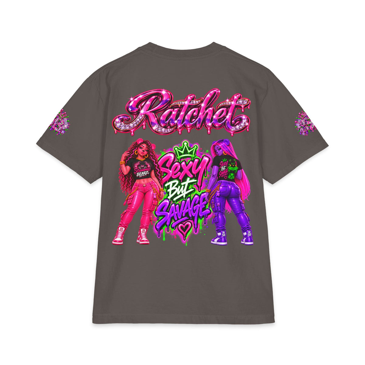 Ratchet Royalty | SCUMMIEBEARZ™ Shaka Wear Heavyweight Tee