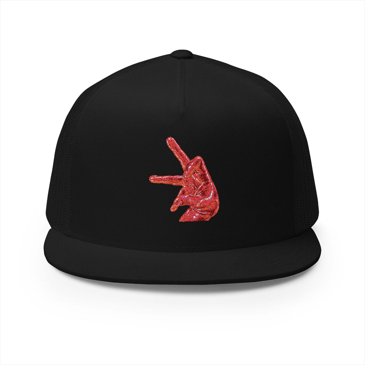5 Panel Trucker Cap-BLOOD MONEY HAND LOGO-SCUMMIEBEARZ™️