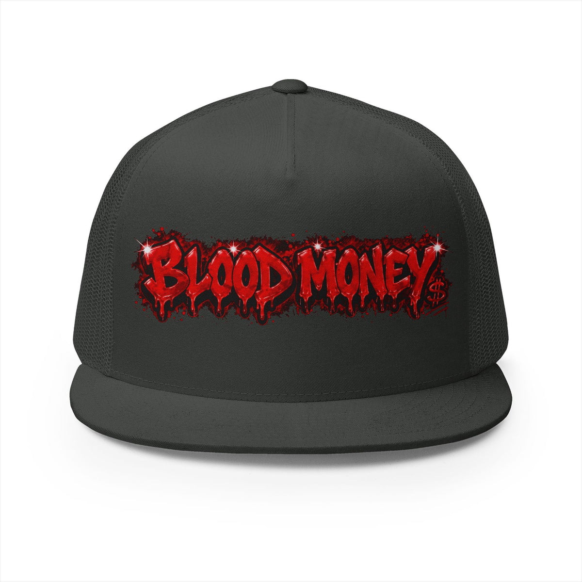5 Panel Trucker Cap-BLOOD MONEY-SCUMMIEBEARZ™