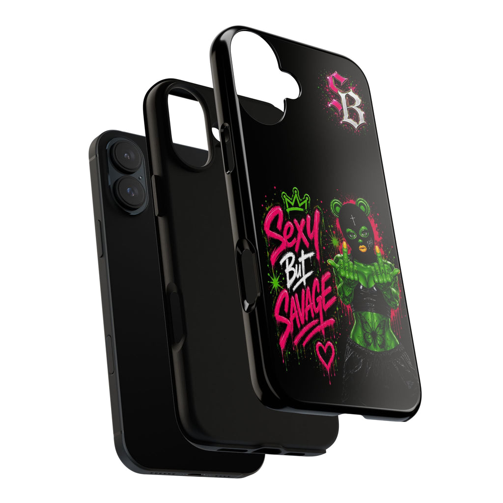 SCUMMIEBEARZ Sexy But Savage Green Remix Tough Cases