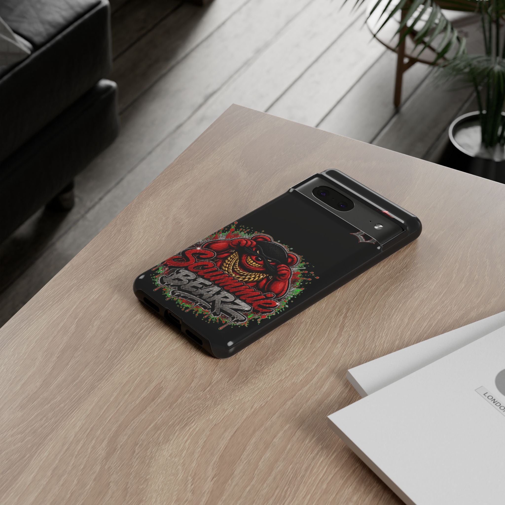 SCUMMIEBEARZ ♦️RED LOGO♦️ Tough Cases
