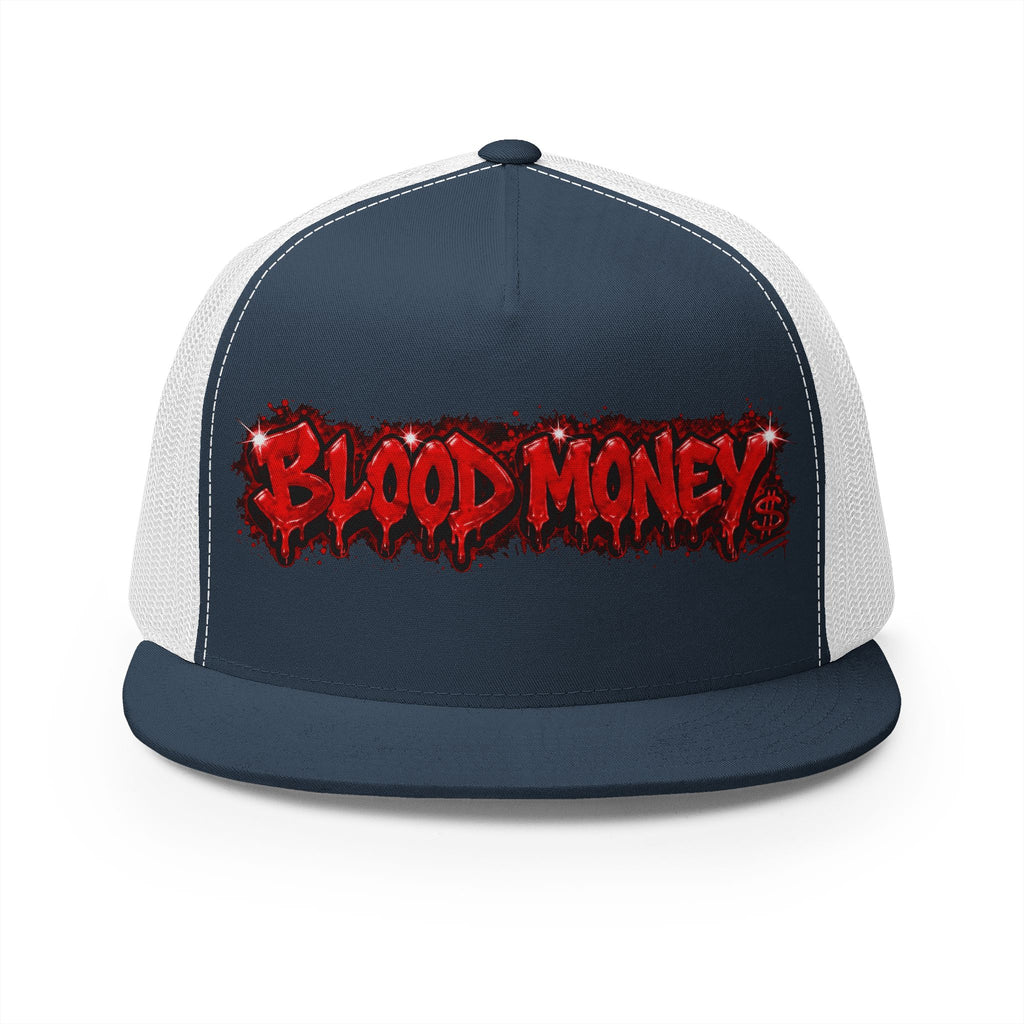 5 Panel Trucker Cap-BLOOD MONEY-SCUMMIEBEARZ™