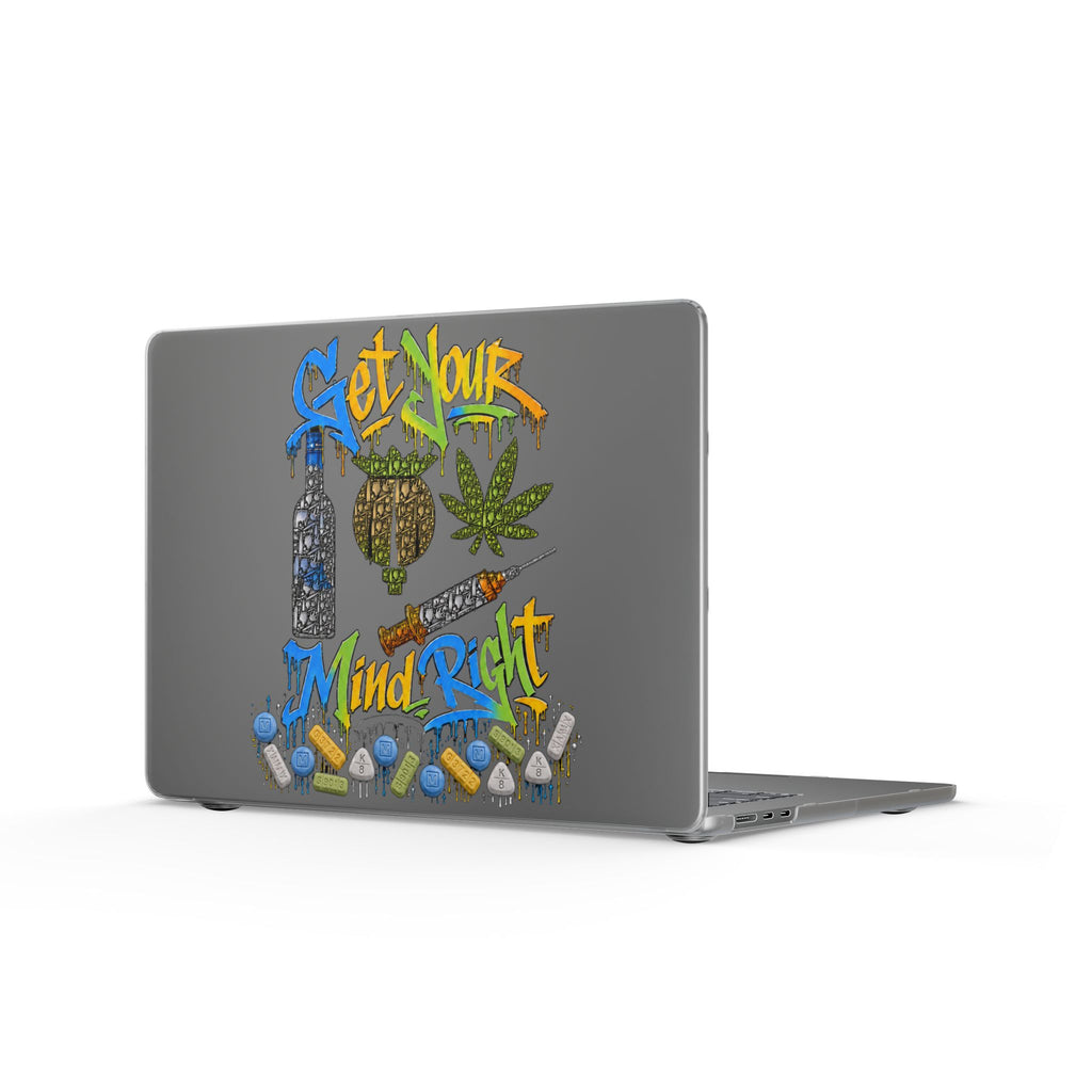 Matte MacBook Cases-GET YOUR MIND, RIGHT-SCUMMIEBEARZ™️