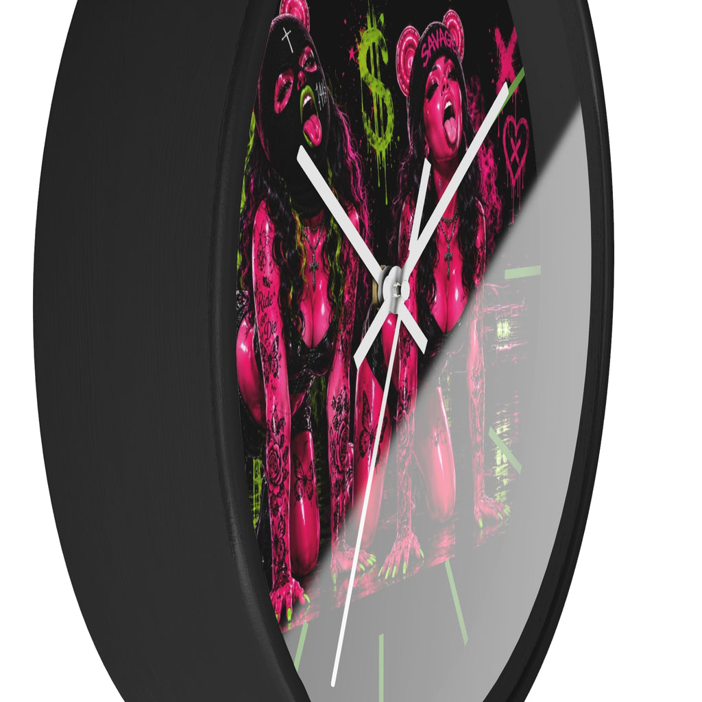 Wall Clock-Sexy But Savage Duo-SCUMMIEBEARZ™️