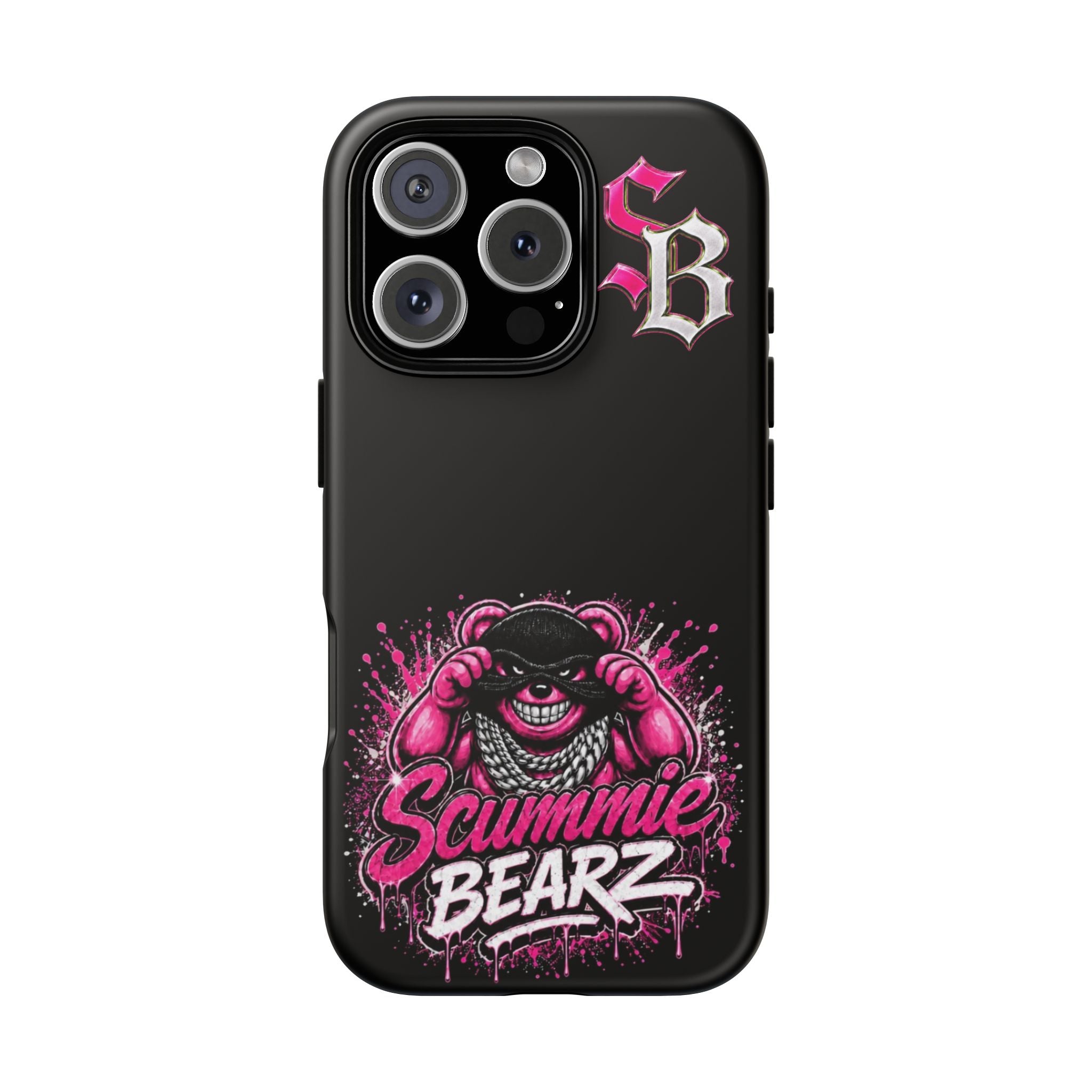 SCUMMIEBEARZ 🩷Pink Logo🩷Tough Cases