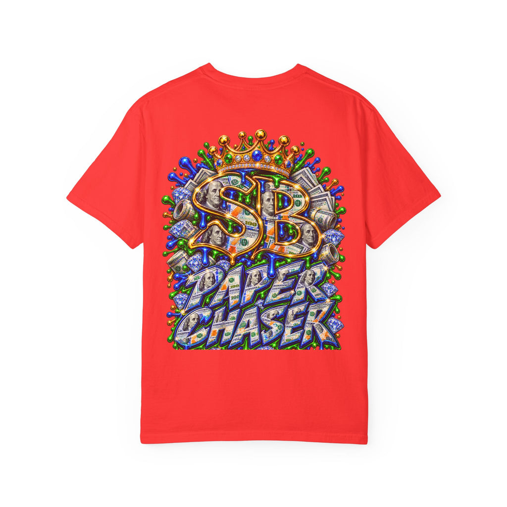 Comfort color 1717- "Paper Chaser" Graphic T-Shirt wha-SCUMMIEBEARZ™️