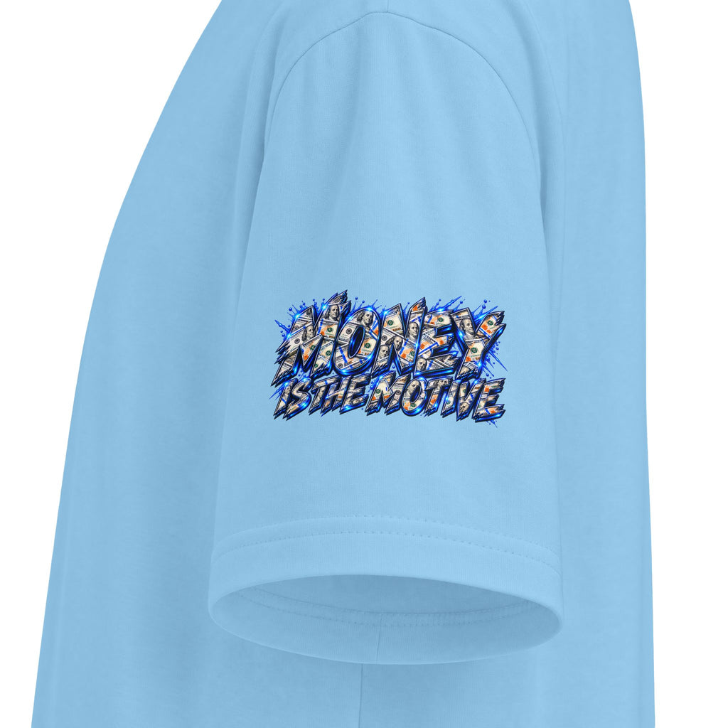 Money Is The Motive Gold Pendant | SCUMMIEBEARZ™ Shaka Wear Heavyweight Tee