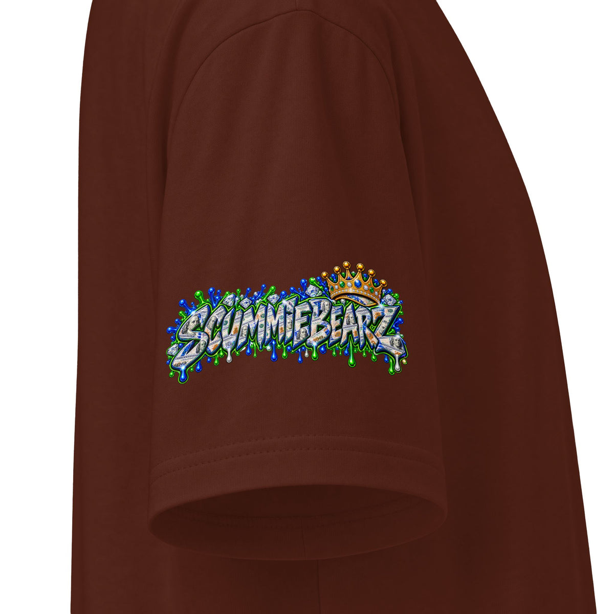 Money, Hungry Green Remix | SCUMMIEBEARZ™ Shaka Wear Heavyweight Tee