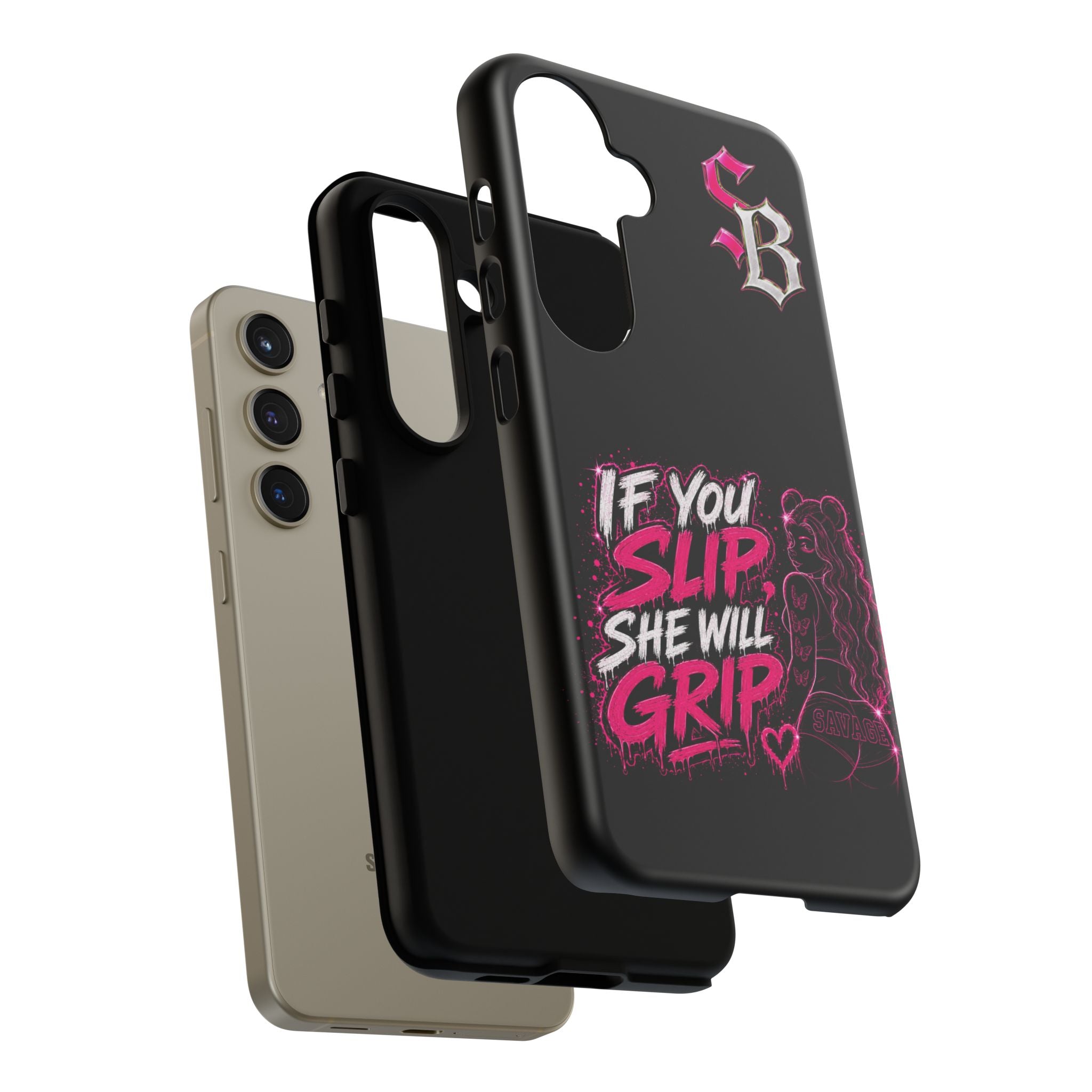 SCUMMIEBEARZ If You Slip She Will Grip🩷 Tough Cases