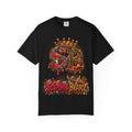 Unisex Garment-Dyed T-shirt--HILLBILLY DEAD OR RICH/SB CROWN LOGO-SCUMMIEBEARZ™️