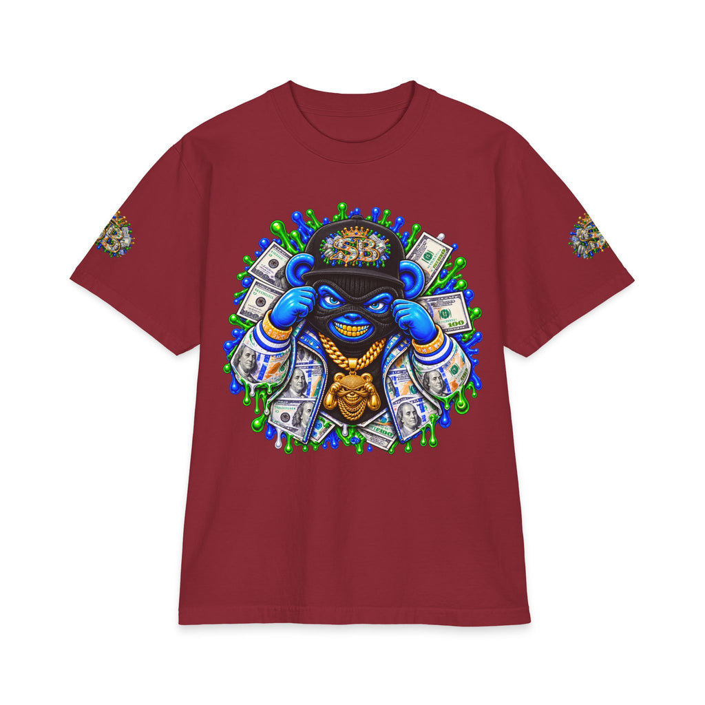 Money Hungry — Alternate Layout | SCUMMIEBEARZ™ Shaka Wear Heavyweight Tee