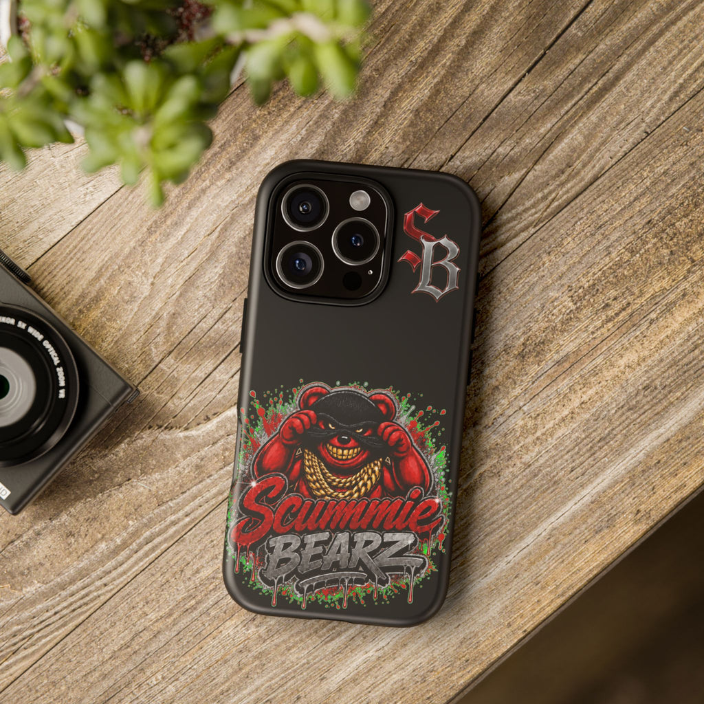 SCUMMIEBEARZ ♦️RED LOGO♦️ Tough Cases