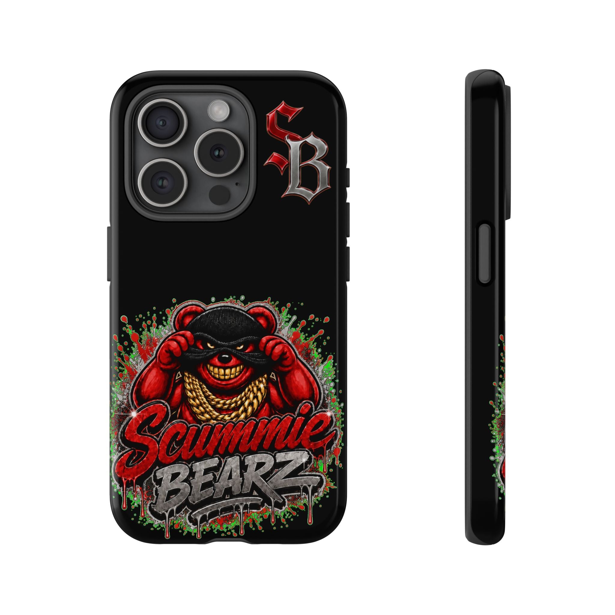 SCUMMIEBEARZ ♦️RED LOGO♦️ Tough Cases