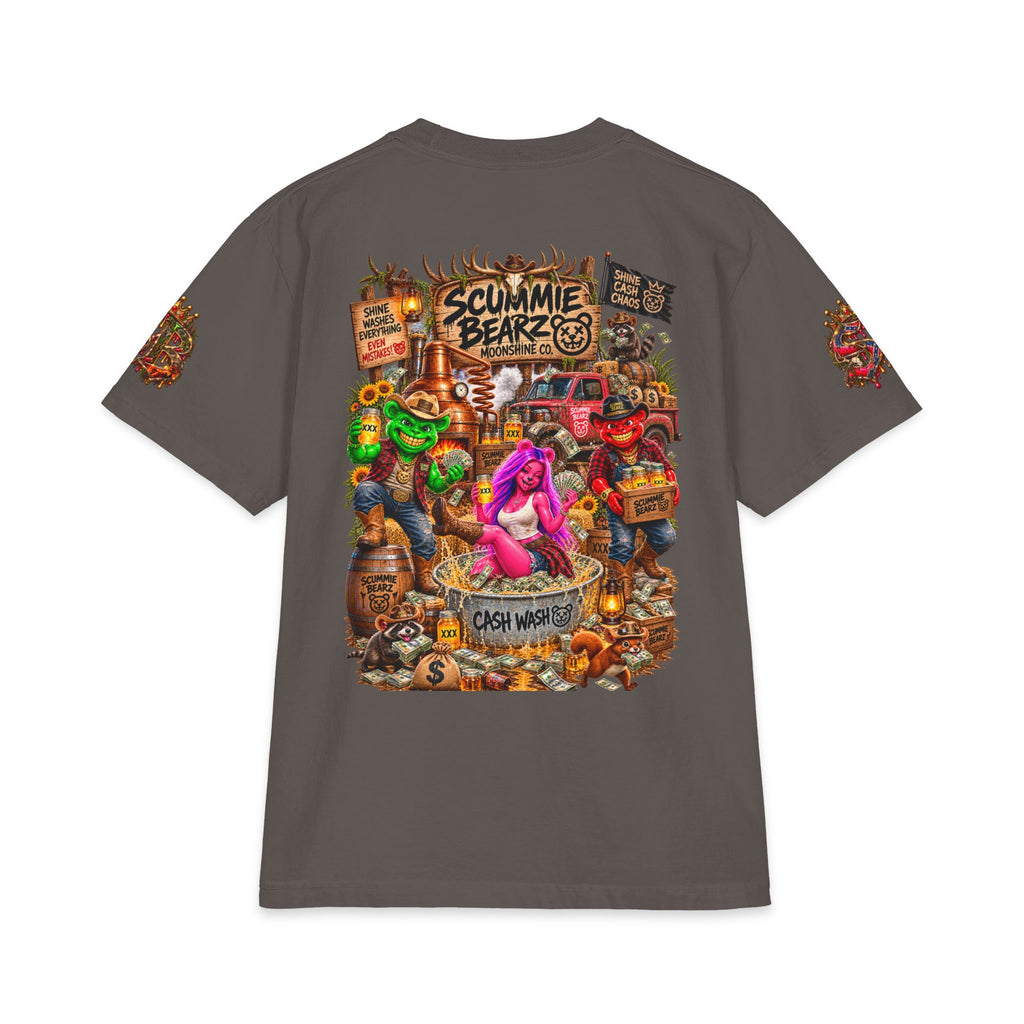 Shine Washes Everything | SCUMMIEBEARZ™ Shaka Wear Heavyweight Tee