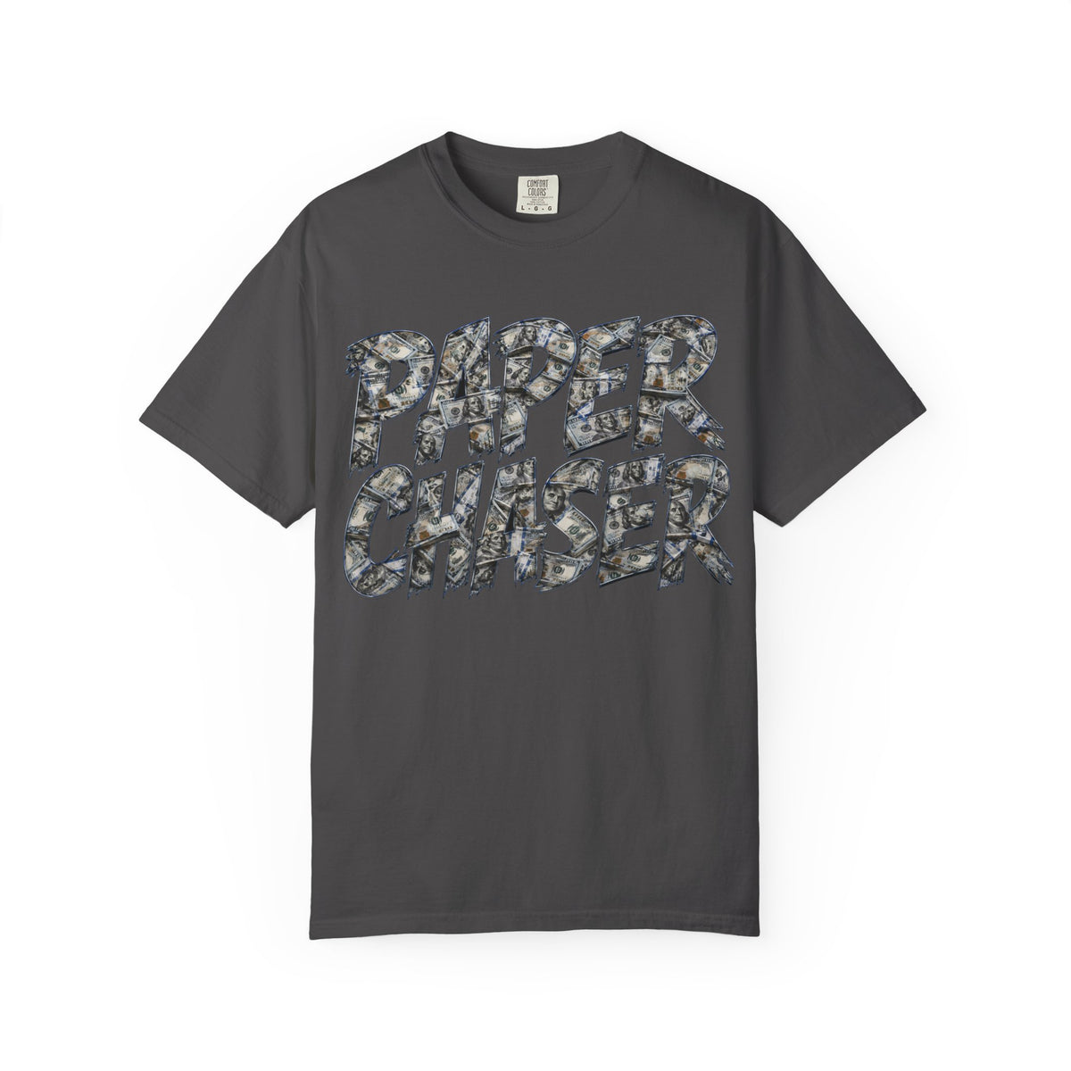Unisex Garment-Dyed T-SHIRT- PAPER CHASER-SCUMMIEBEARZ™
