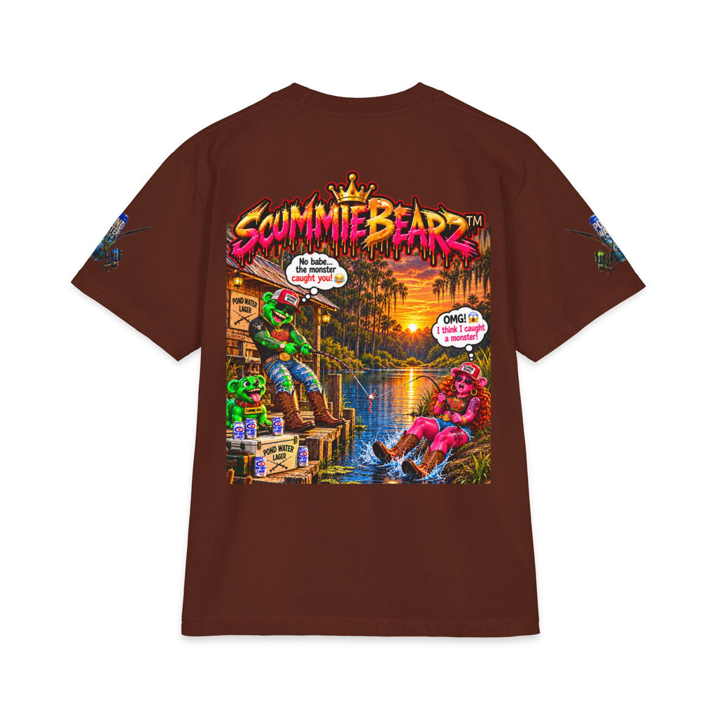 No Babe The Monster Got You | SCUMMIEBEARZ™ Shaka Wear Heavyweight Tee