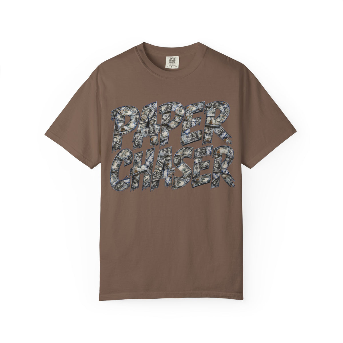 Unisex Garment-Dyed T-SHIRT- PAPER CHASER-SCUMMIEBEARZ™