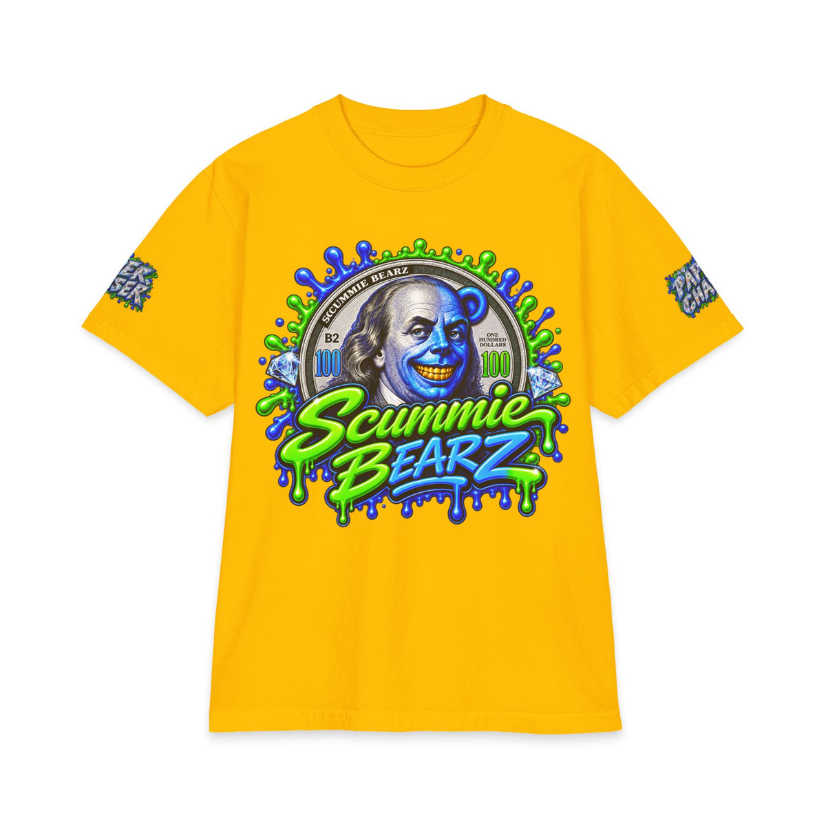 Benji / Paper Chaser | SCUMMIEBEARZ™ Shaka Wear Heavyweight Tee