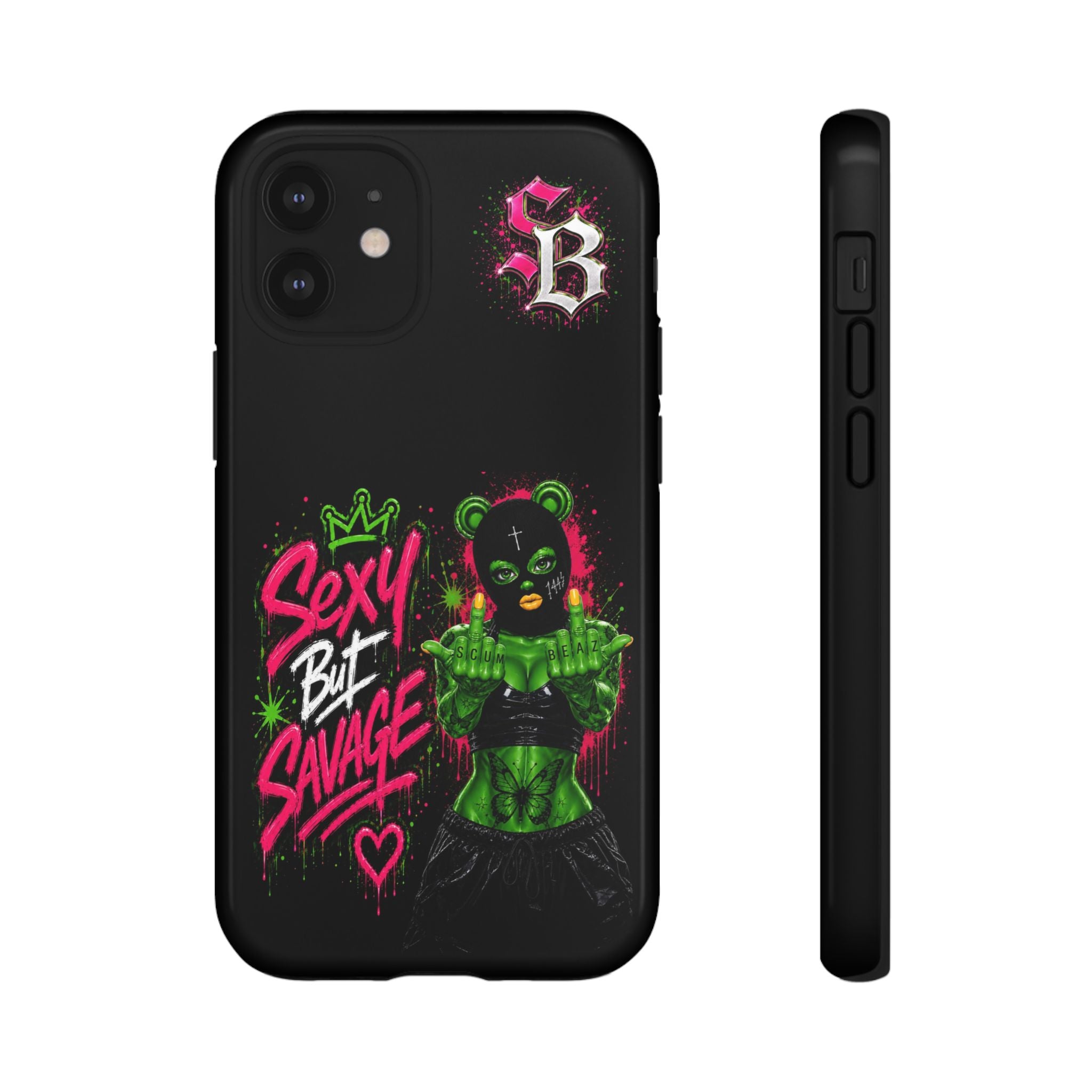 SCUMMIEBEARZ Sexy But Savage Green Remix Tough Cases