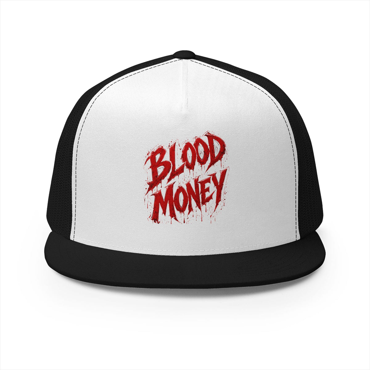 5 Panel Trucker Cap-BLOOD MONEY-SCUMMIEBEARZ™