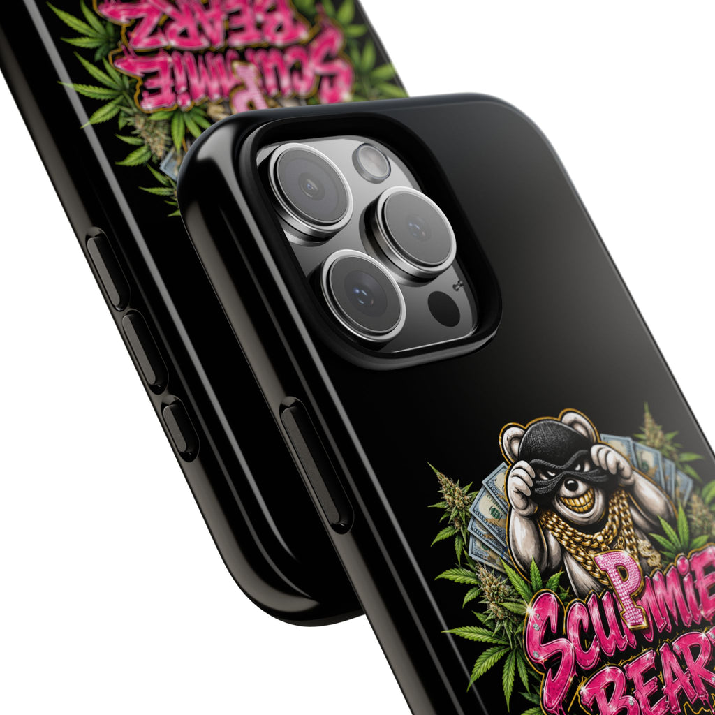 SCUMMIEBEARZ P.M.W. (P***y Money Weed) Logo Tough Cases