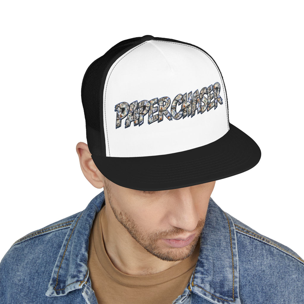 5 Panel Trucker Cap-PAPER CHASER-SCUMMIBEARZ™