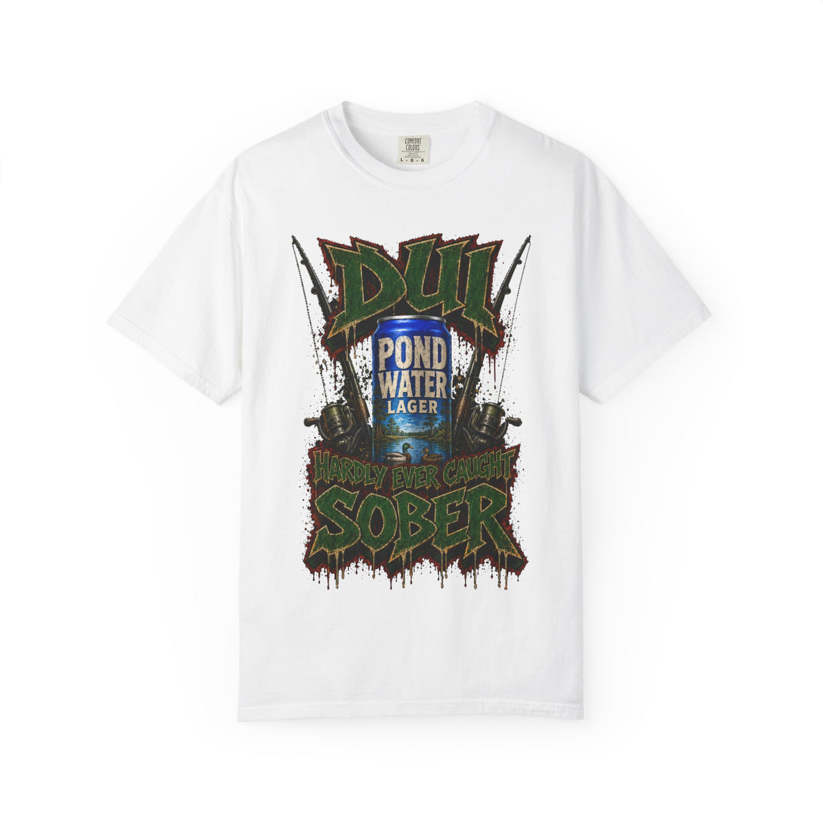 Unisex Garment-Dyed T-shirt-HILLBILLY COLLECTION -SCUMMIEBEARZ™