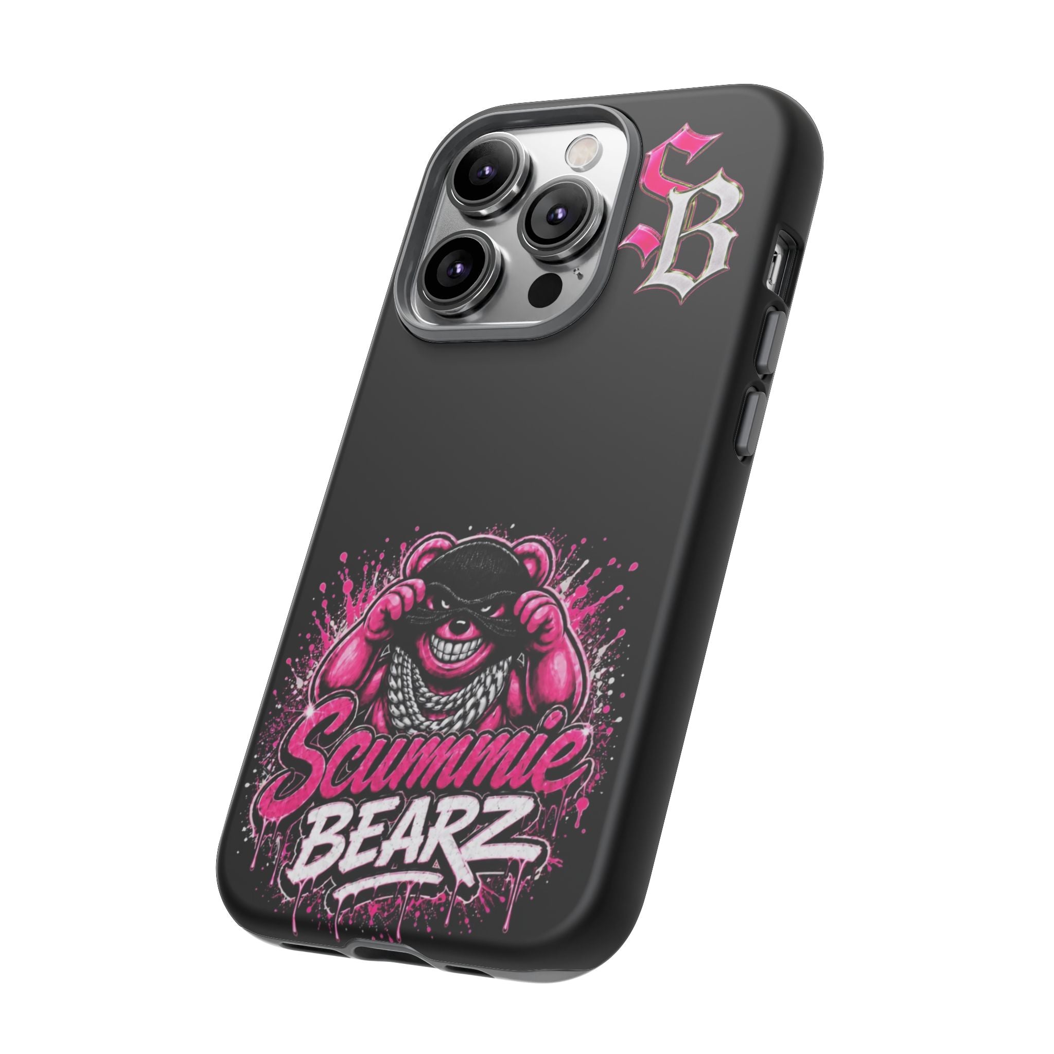SCUMMIEBEARZ 🩷Pink Logo🩷Tough Cases