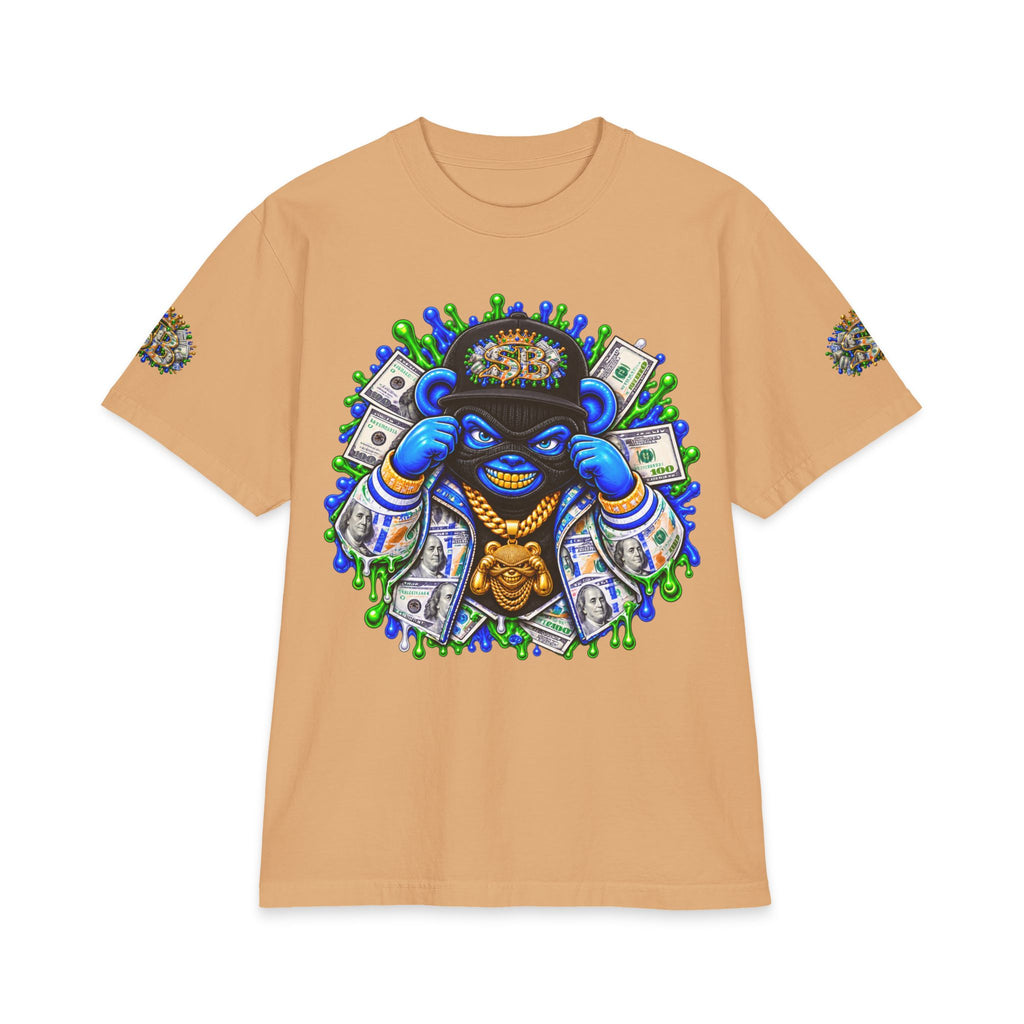 Money Hungry — Alternate Layout | SCUMMIEBEARZ™ Shaka Wear Heavyweight Tee