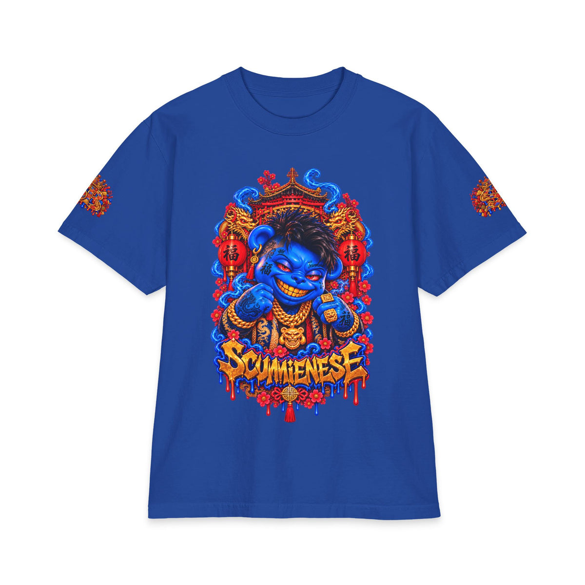 Unisex Max Heavyweight Short Sleeve-scummienese original-SCUMMIEBEARZ™️