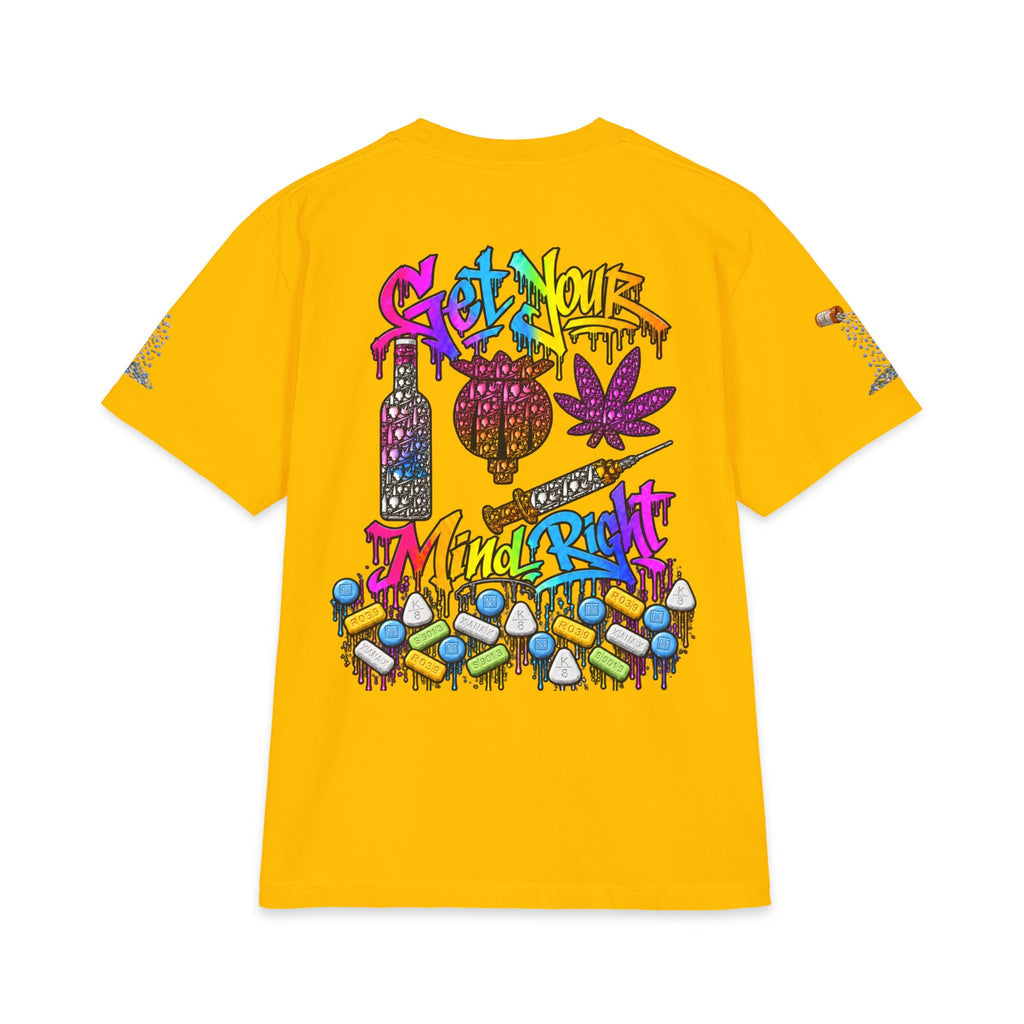 Get Your Mind Right — Multicolor Remix | SCUMMIEBEARZ™ Shaka Wear Heavyweight Tee