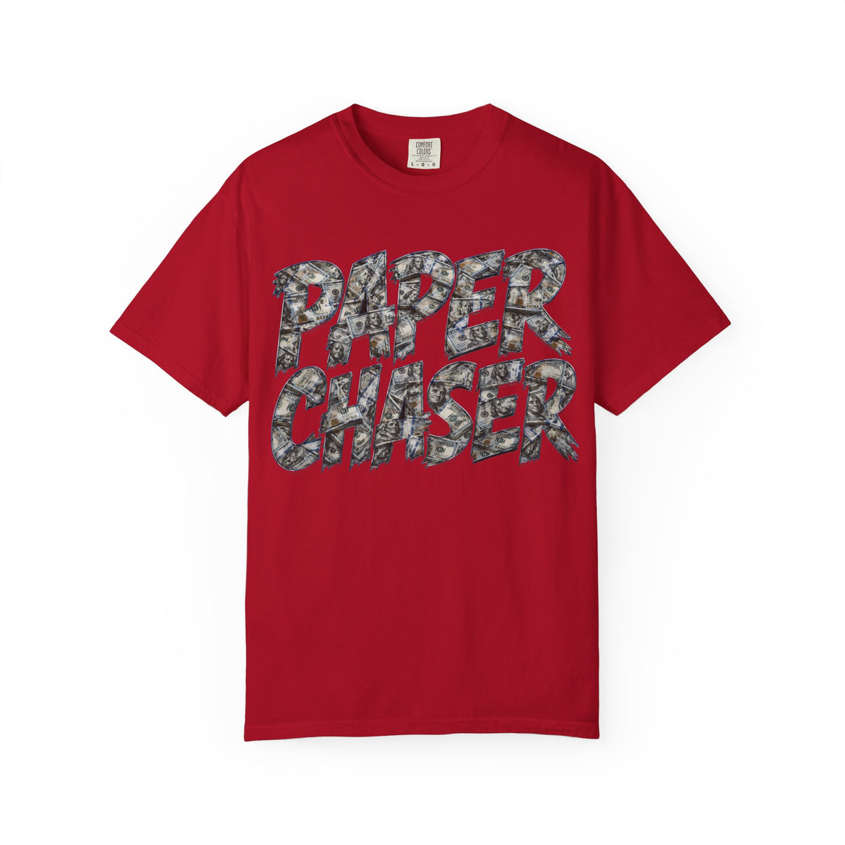 Unisex Garment-Dyed T-SHIRT- PAPER CHASER-SCUMMIEBEARZ™