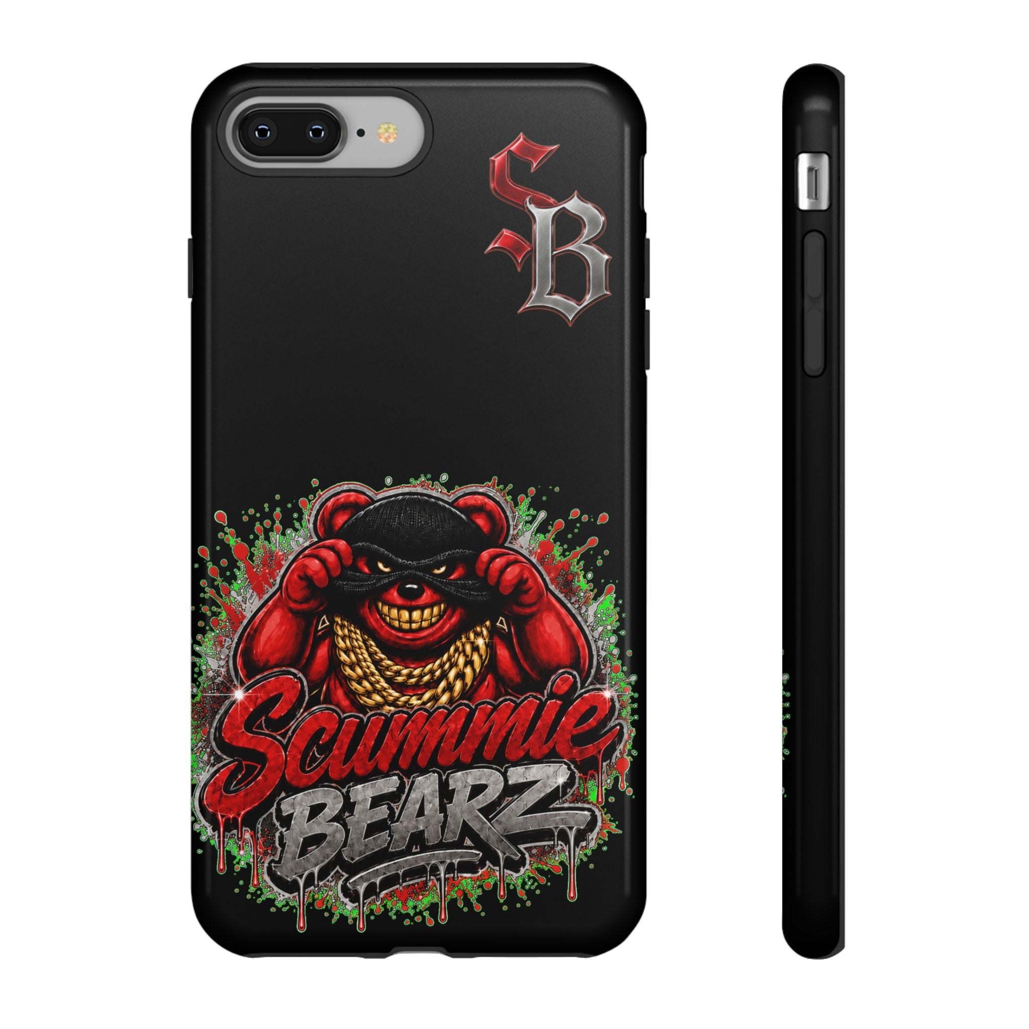 SCUMMIEBEARZ ♦️RED LOGO♦️ Tough Cases