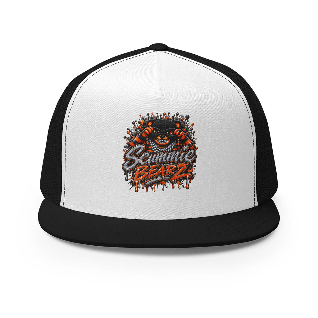 5 Panel Trucker Cap-LOCKED UP MASK LOGO-SCUMMIEBEARZ™