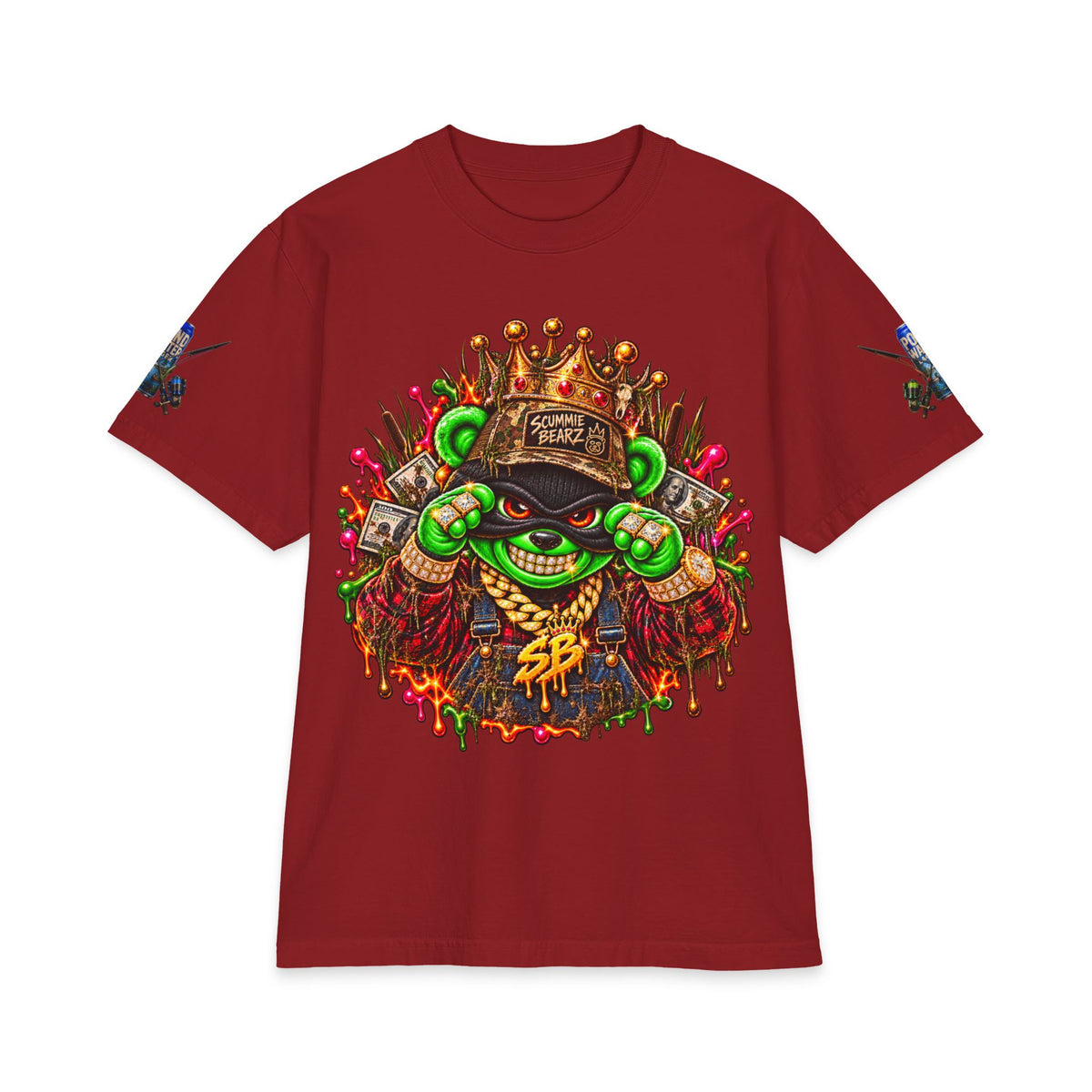 No Babe The Monster Got You | SCUMMIEBEARZ™ Shaka Wear Heavyweight Tee