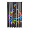 Window Curtain-Rainbow Bear Logo-SCUMMIEBEARZ™
