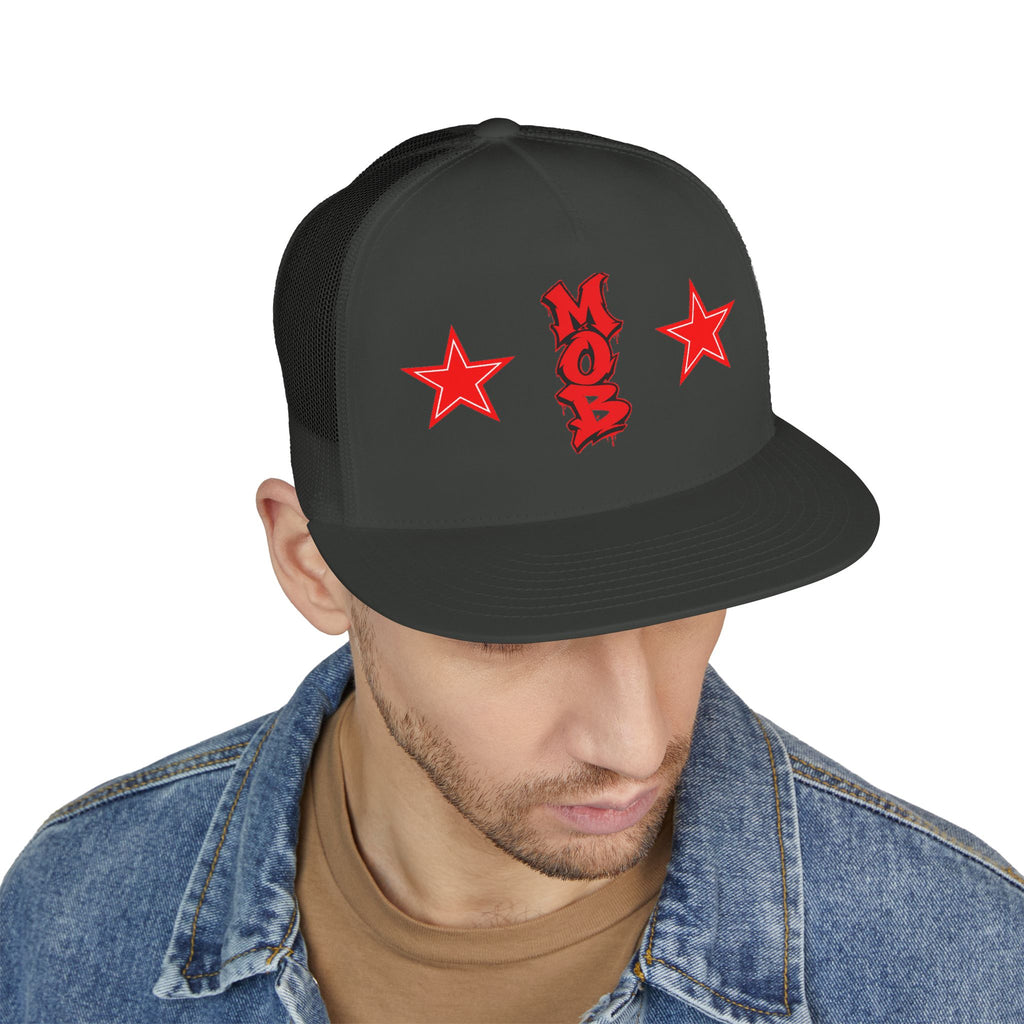 5 Panel Trucker Cap-MOB-SCUMMIEBEARZ™️