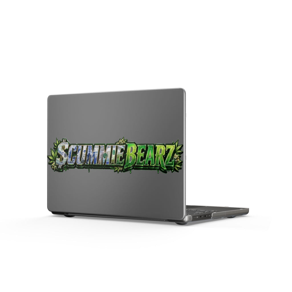Matte MacBook Cases-WEED LOGO-SCUMMIEBEARZ™