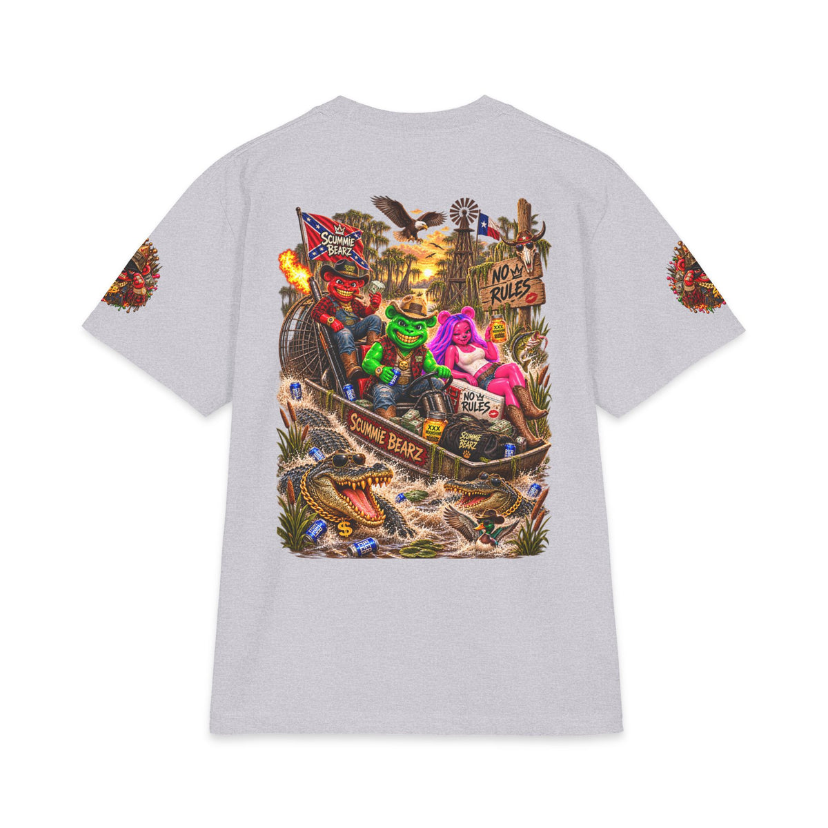 Country Brew Sled | SCUMMIEBEARZ™ Shaka Wear Heavyweight Tee