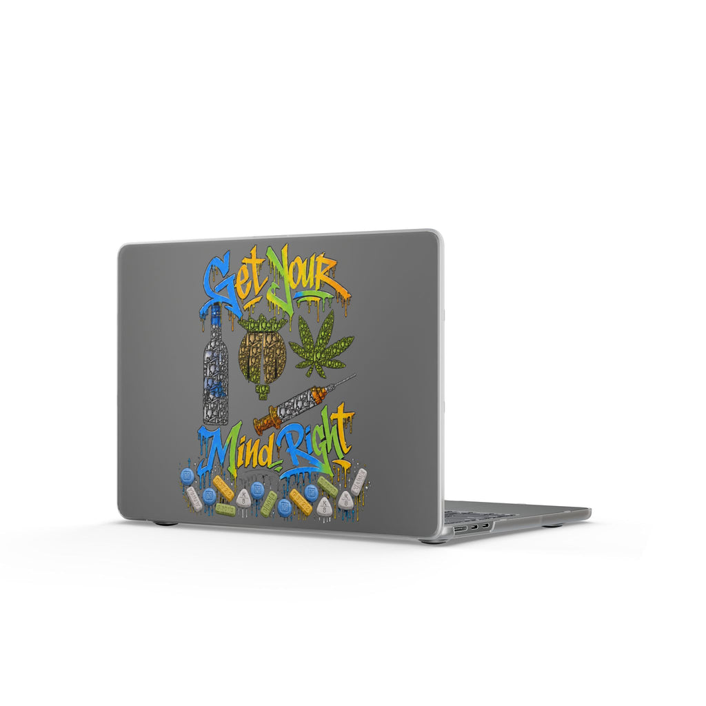 Matte MacBook Cases-GET YOUR MIND, RIGHT-SCUMMIEBEARZ™️