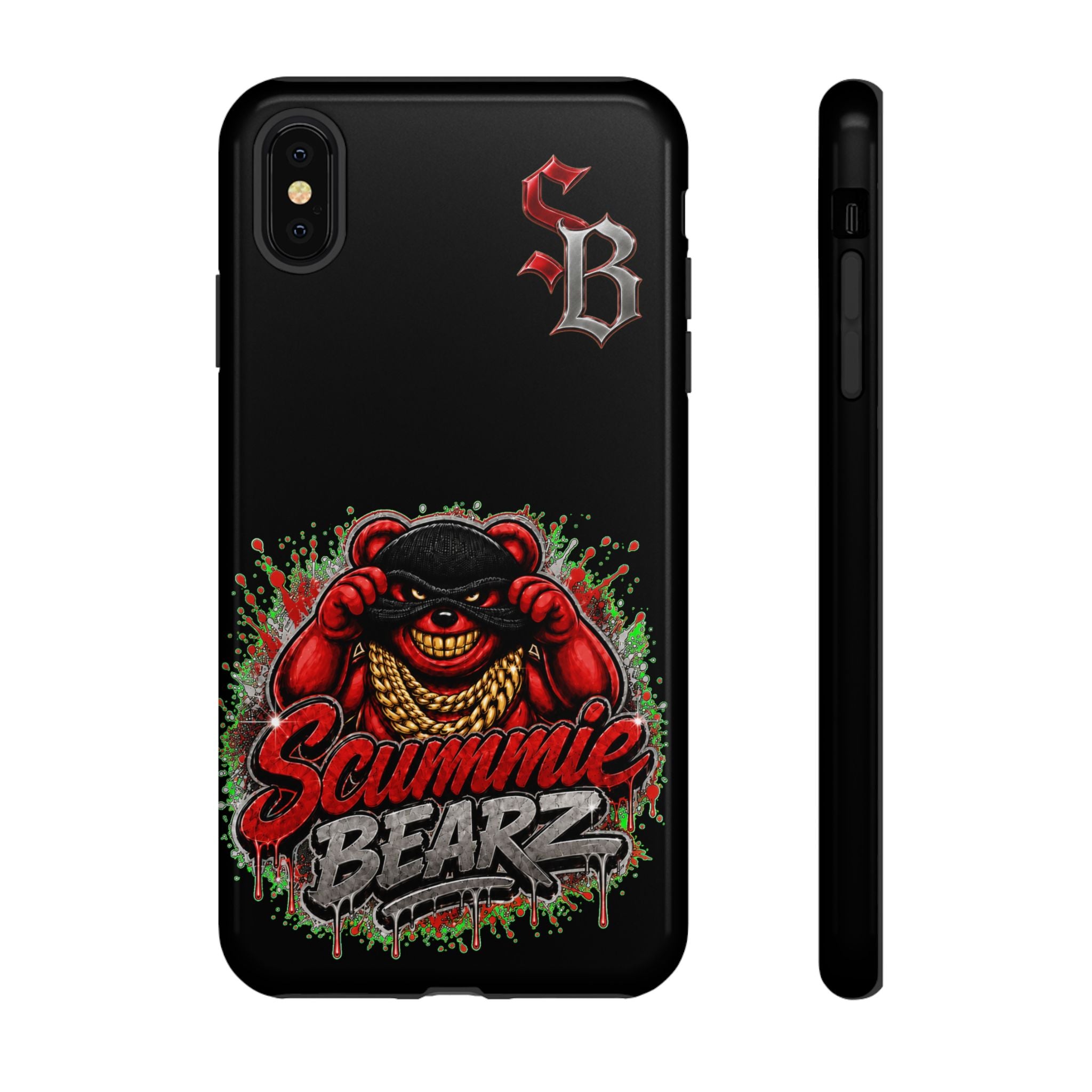 SCUMMIEBEARZ ♦️RED LOGO♦️ Tough Cases